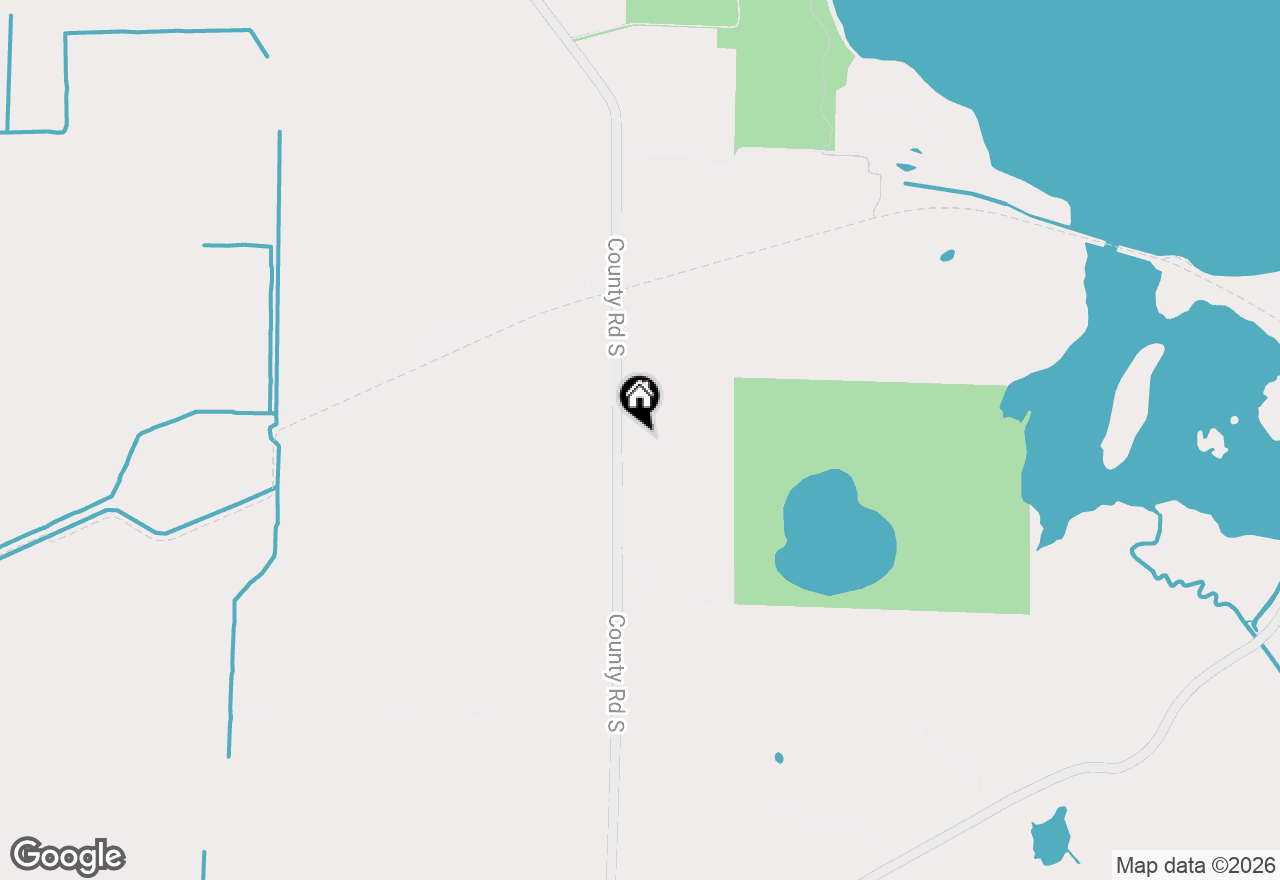 Map of N5948 County Road S, Lake Mills, WI 53551