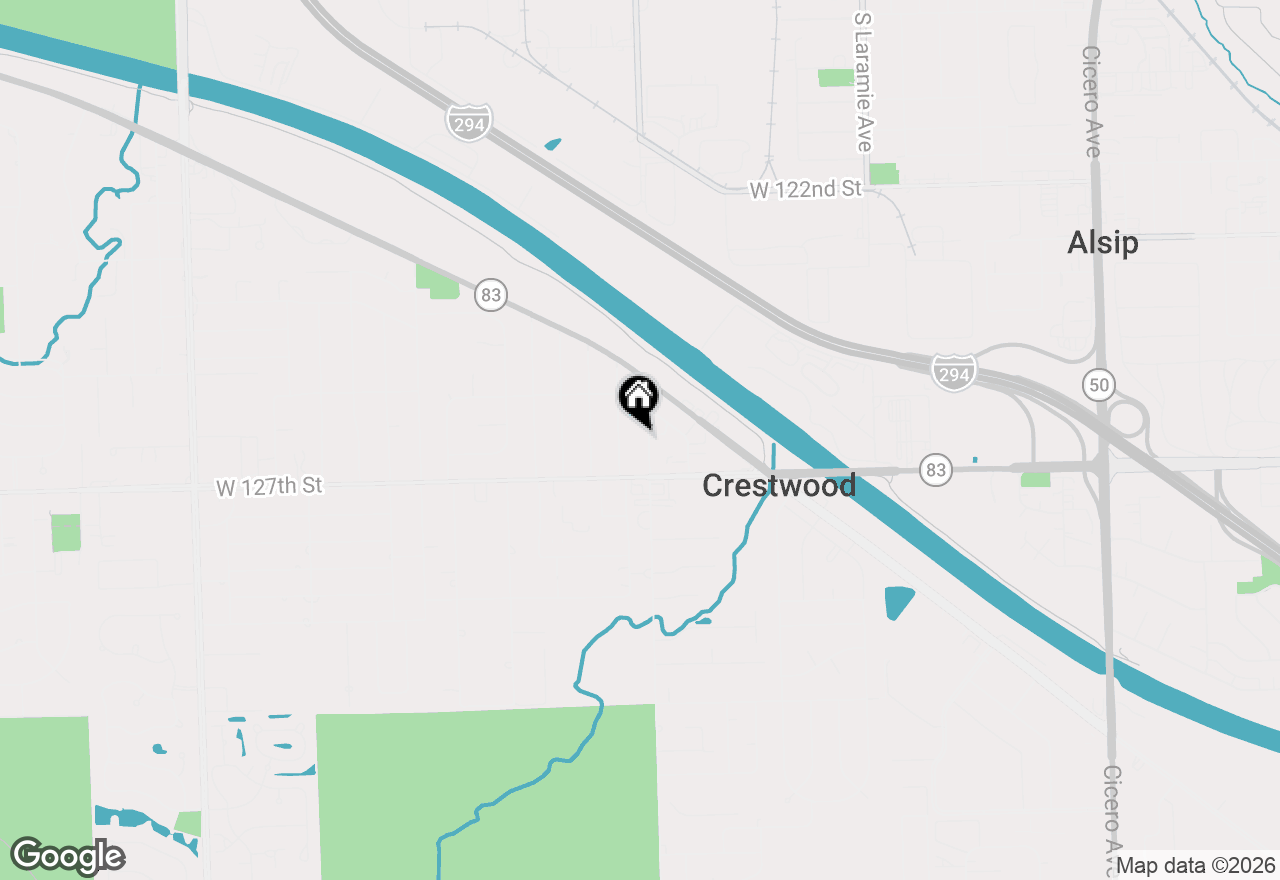 Map of 12636 S Central Avenue, Palos Heights, IL 60463