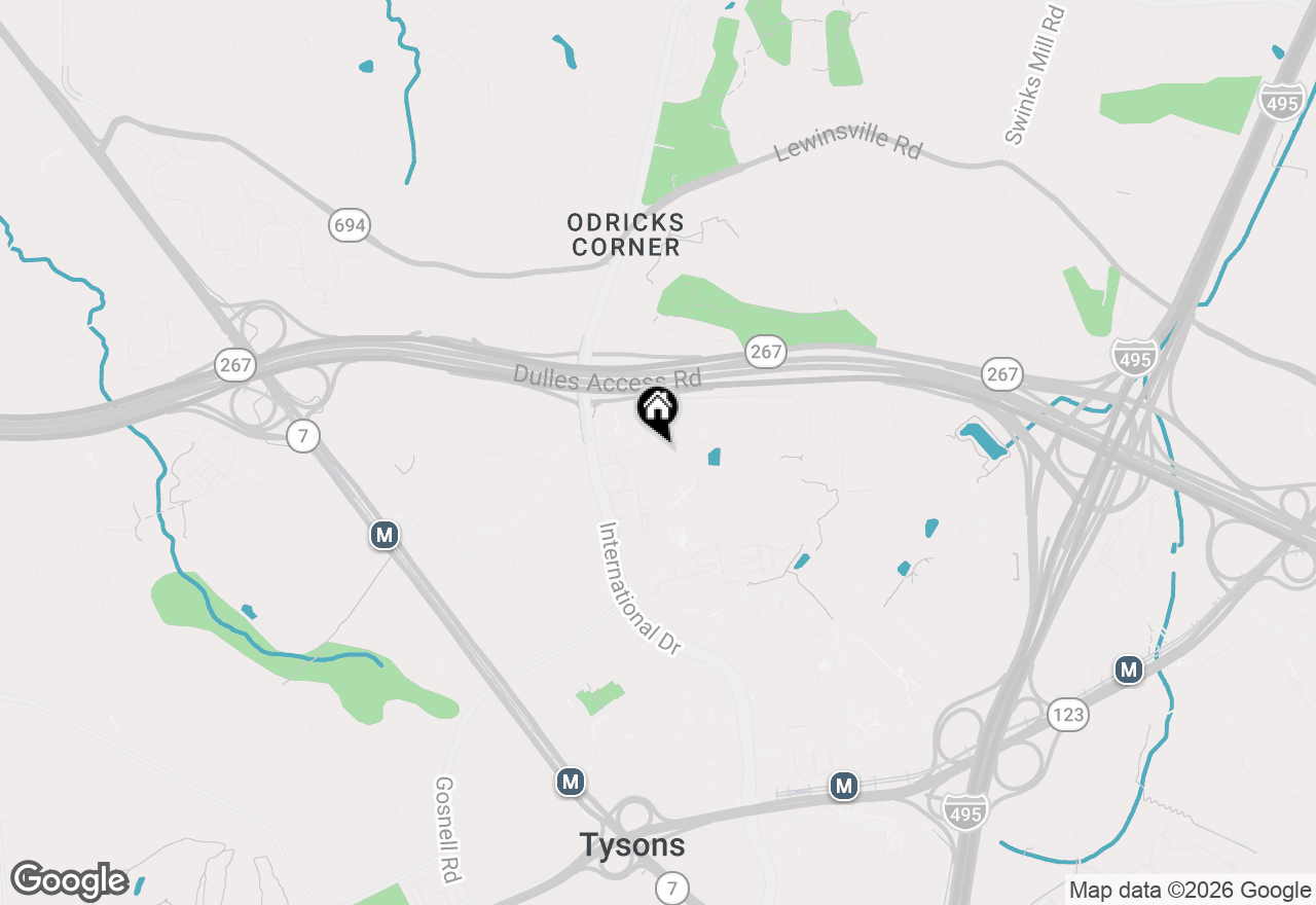 Map of 1534 Lincoln Way #202, Mclean, VA 22102