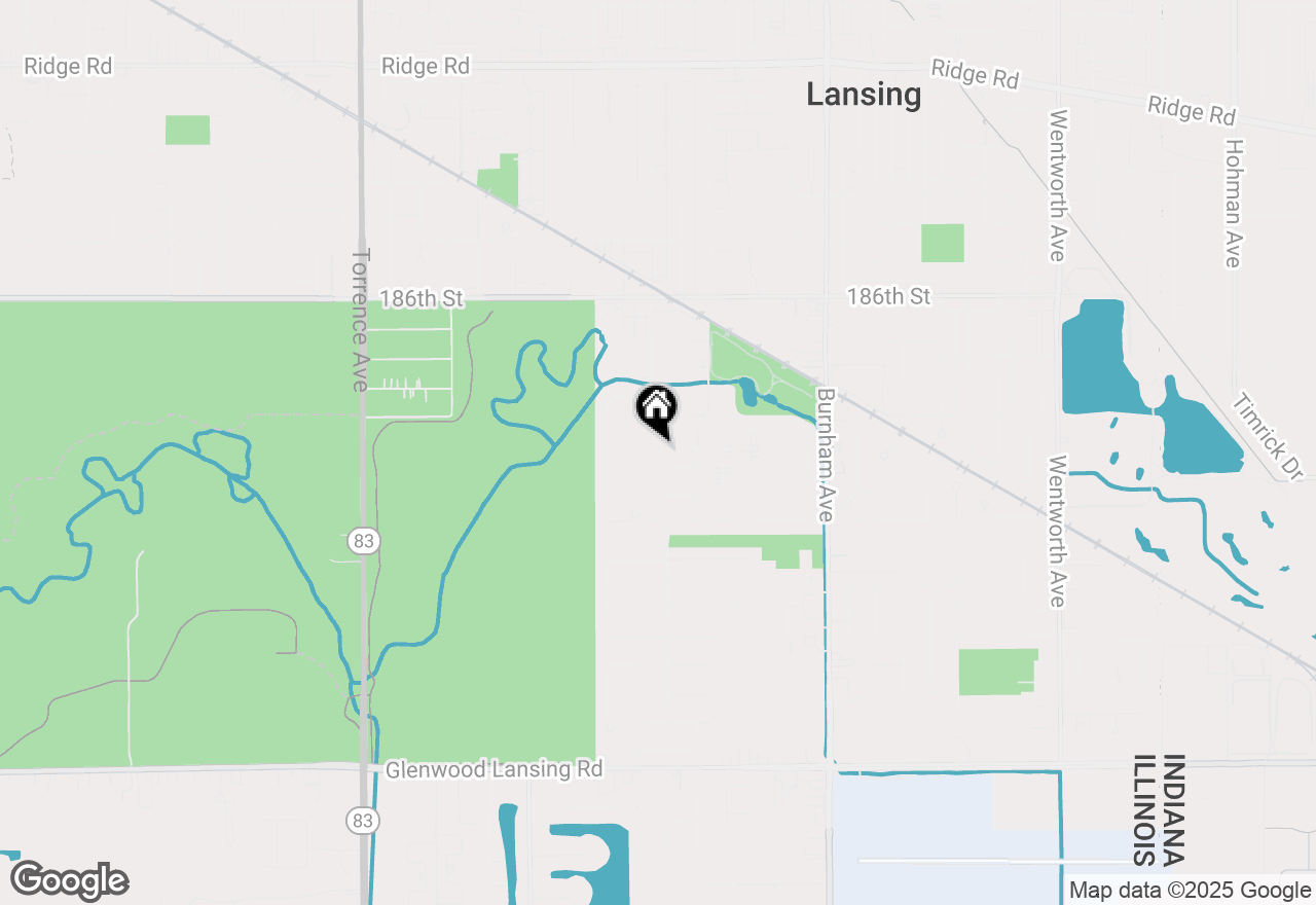 Map of 2916 189th Street, Lansing, IL 60438