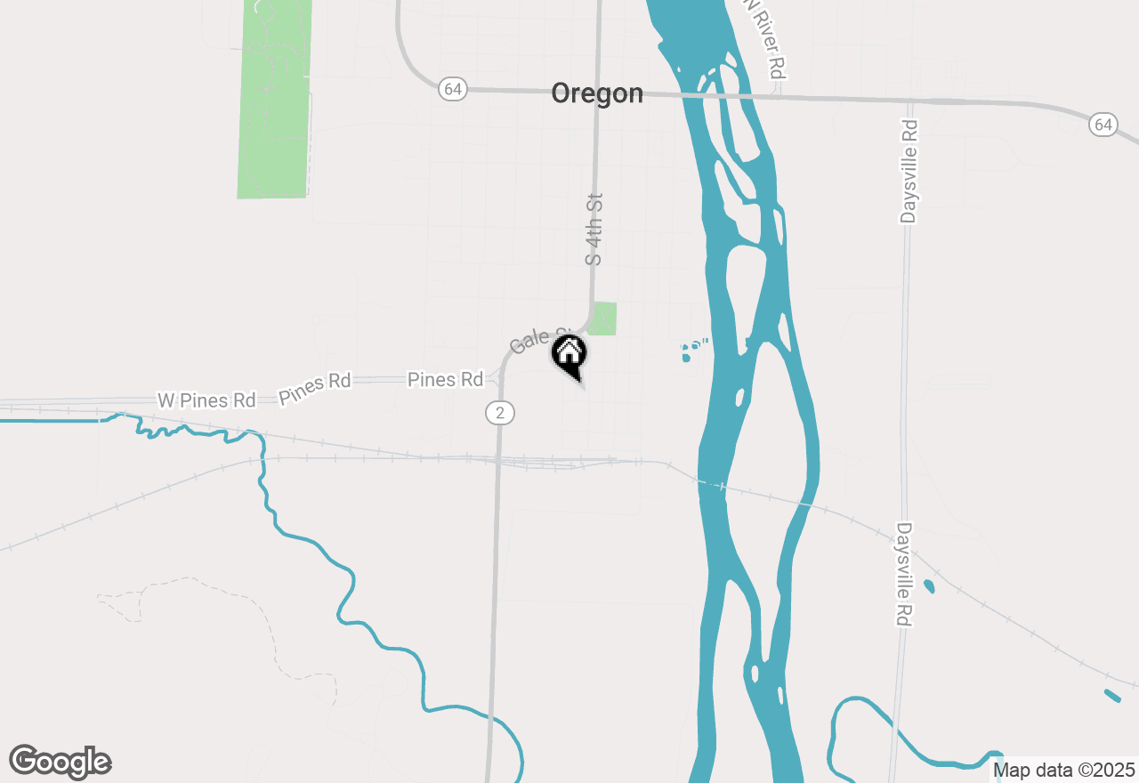 Map of 907 S 5th Street, Oregon, IL 61061