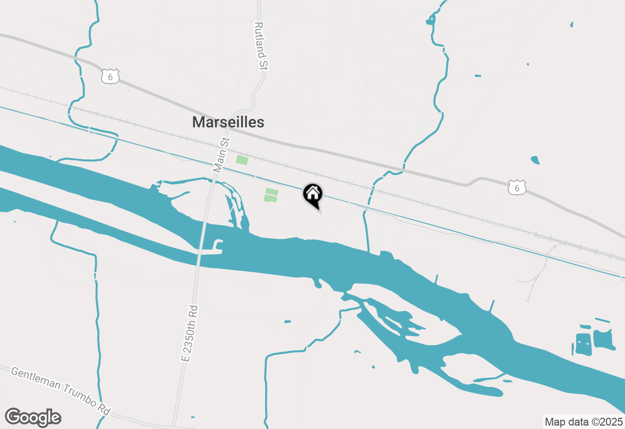 Map of 598 Illinois Street, Marseilles, IL 61341