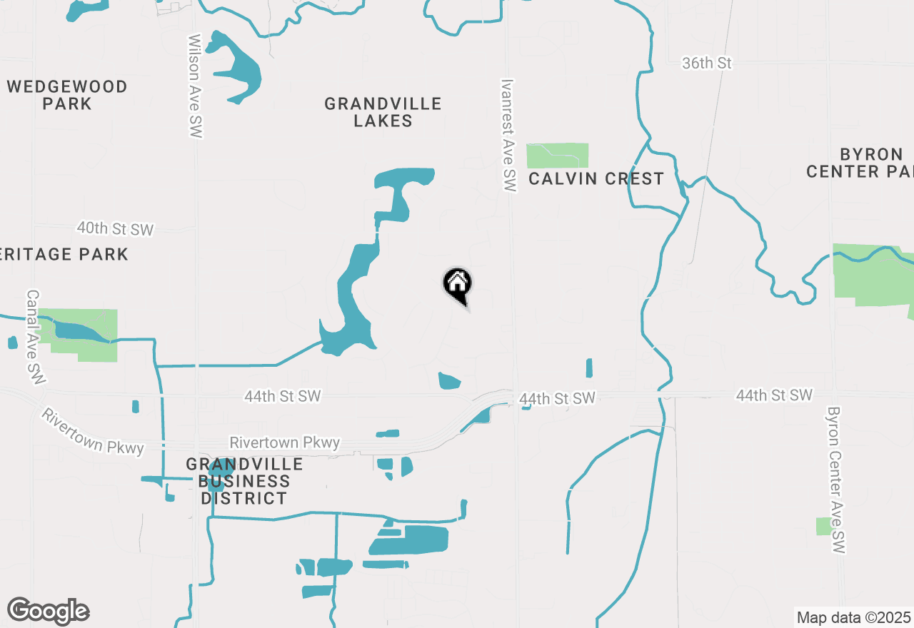 Map of 4350 Redbush Drive Sw, Grandville, MI 49418