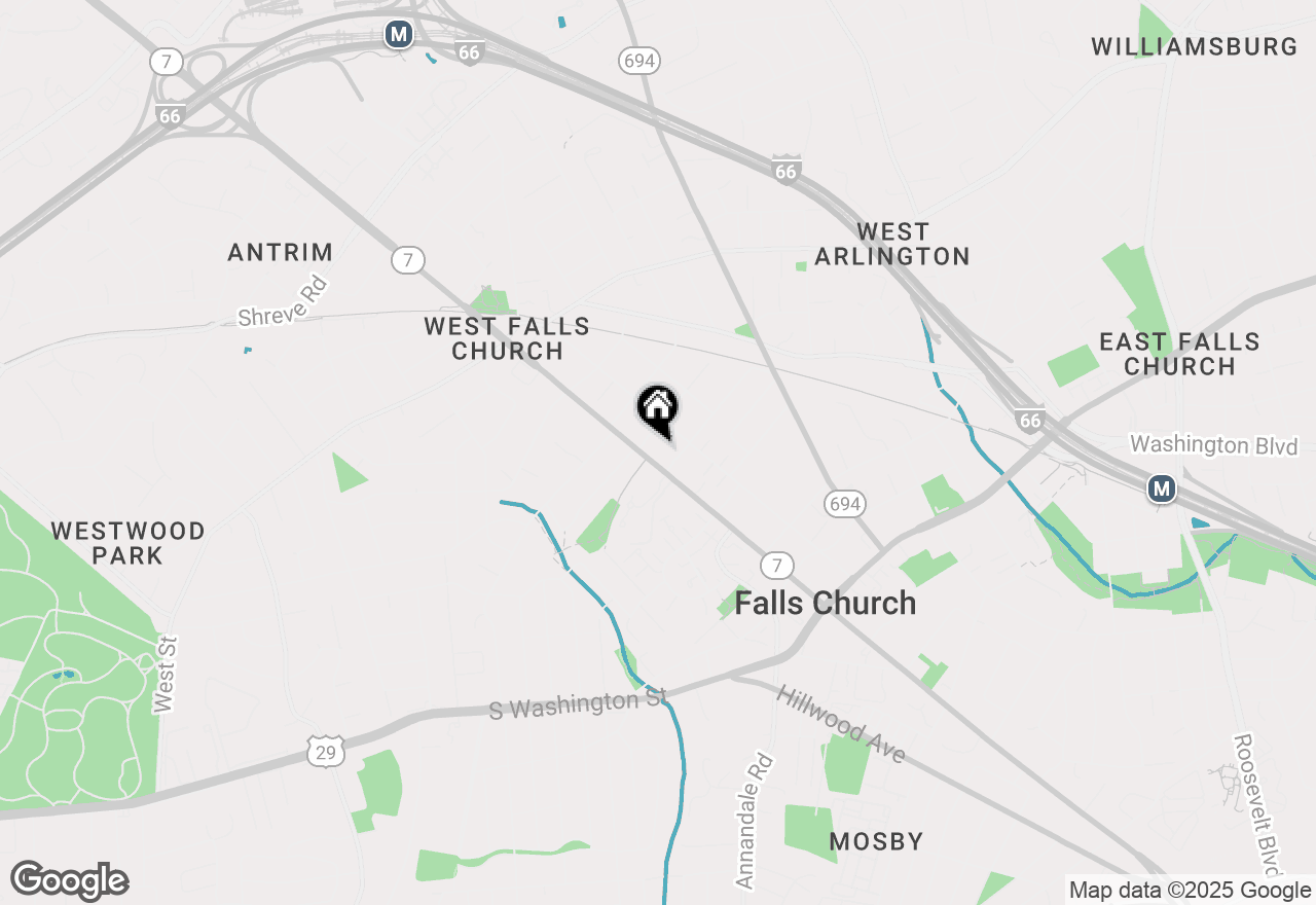 Map of 502 W West Broad Street #304, Falls Church, VA 22046