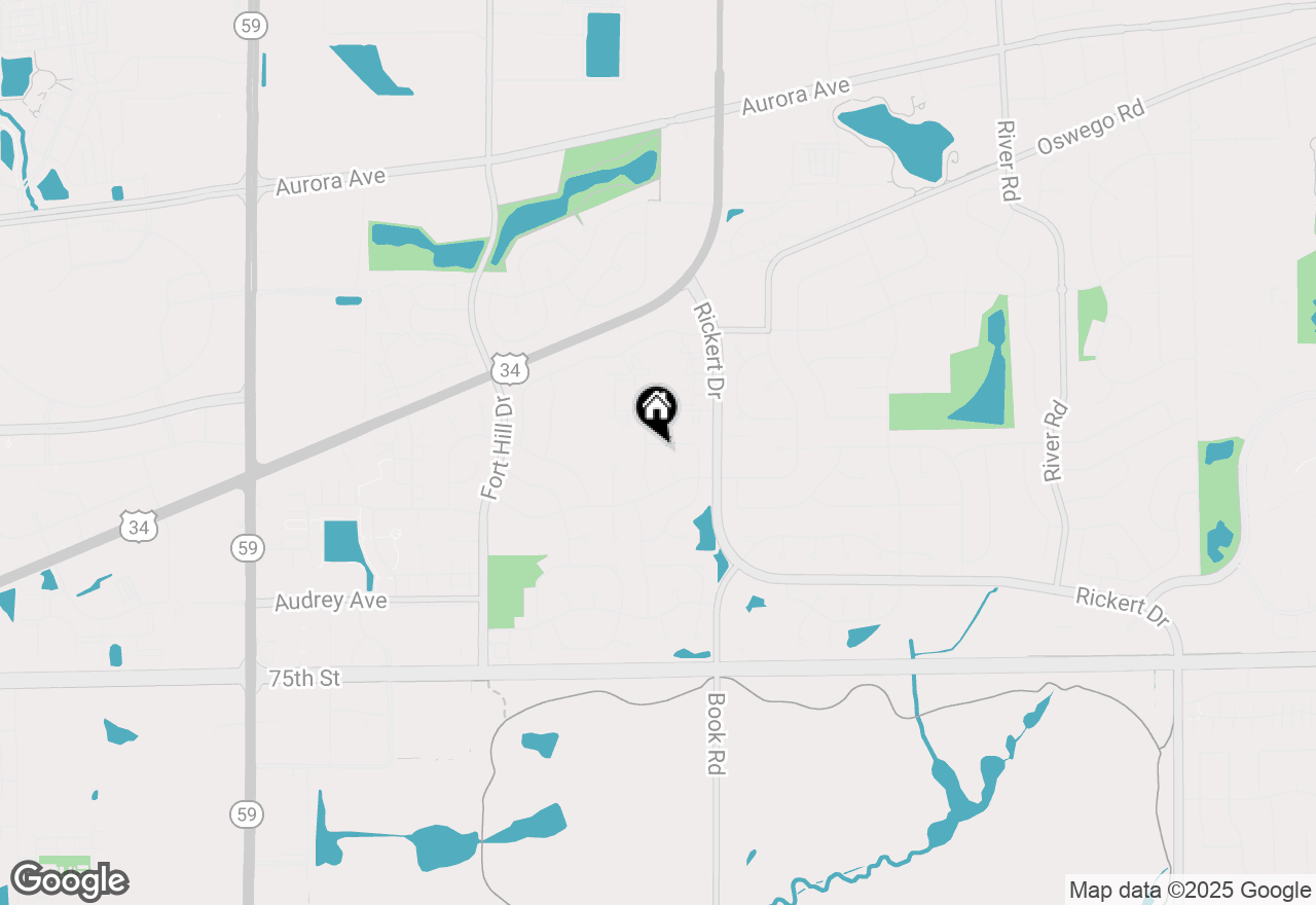 Map of 2007 Schumacher Drive, Naperville, IL 60540