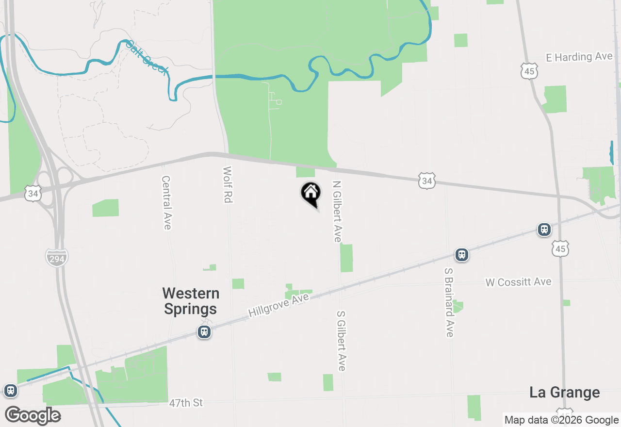 Map of 4031 Linden Avenue, Western Springs, IL 60558