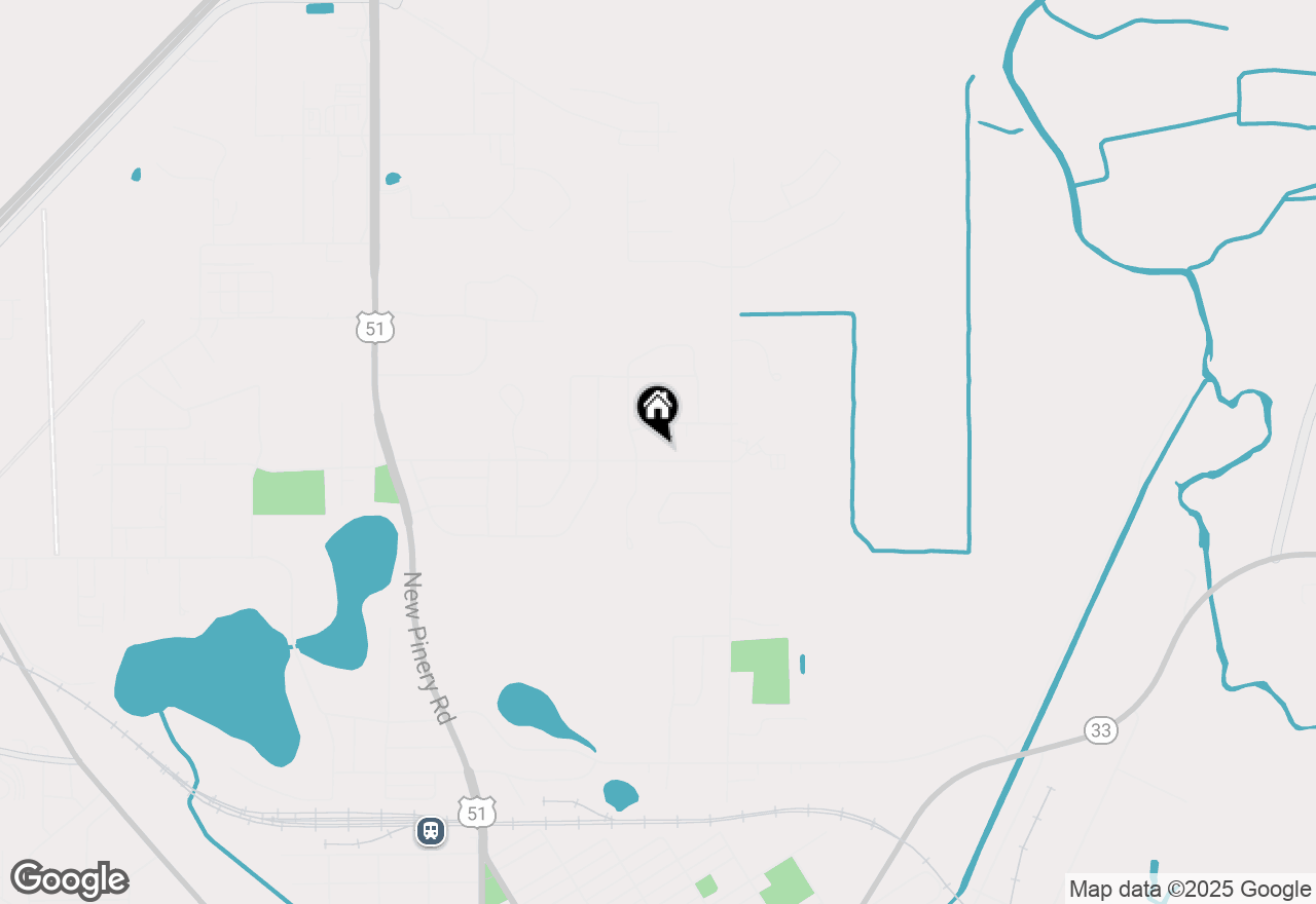 Map of 535 E Slifer Street, Portage, WI 53901