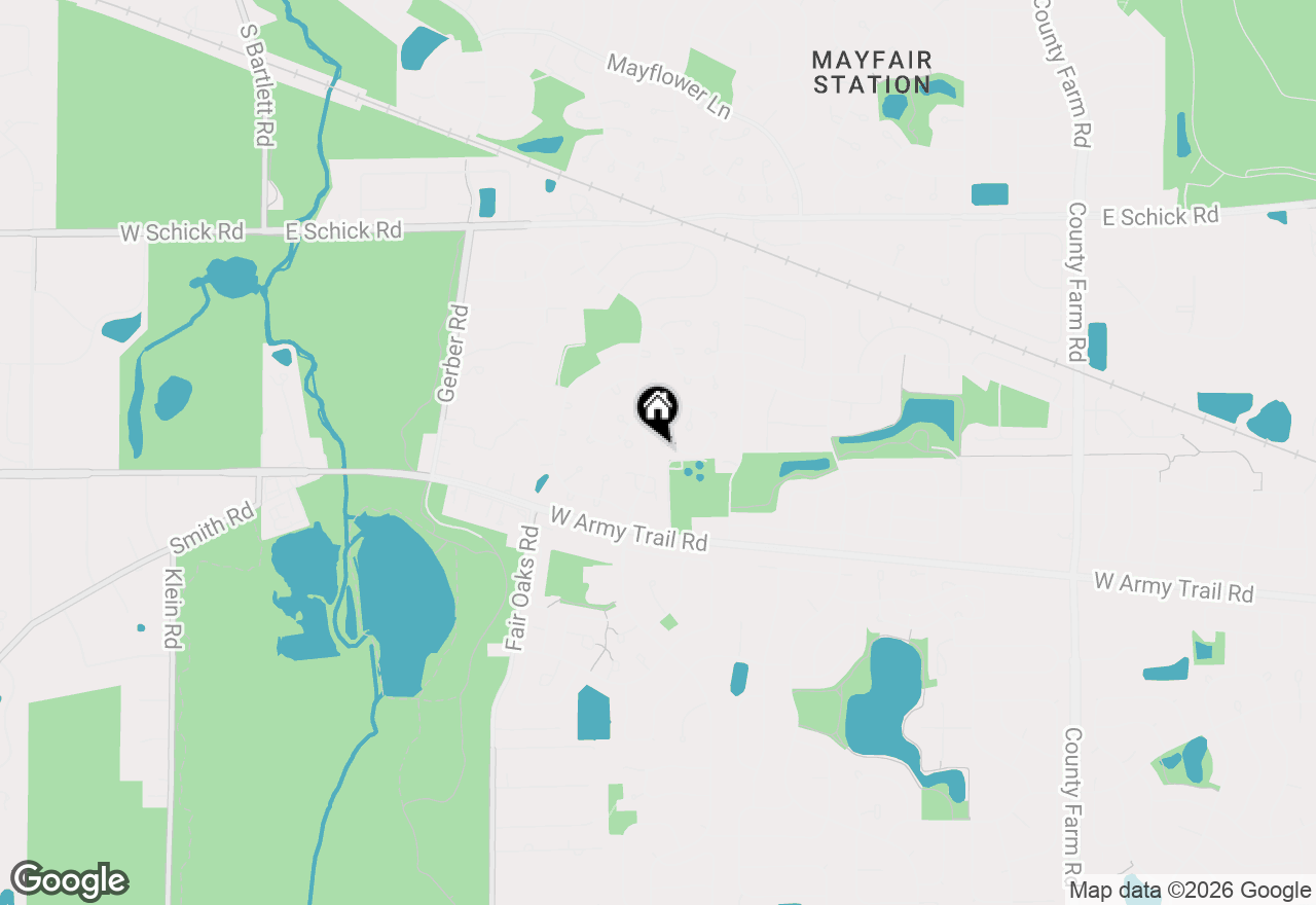 Map of 446 Cromwell Circle #4, Bartlett, IL 60103