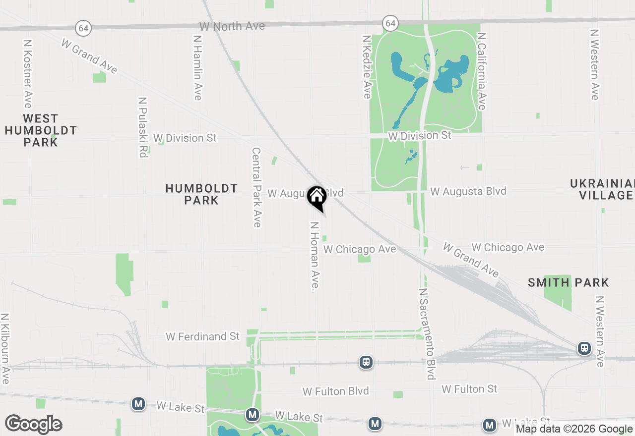 Map of 903 N Homan Avenue, Chicago, IL 60651