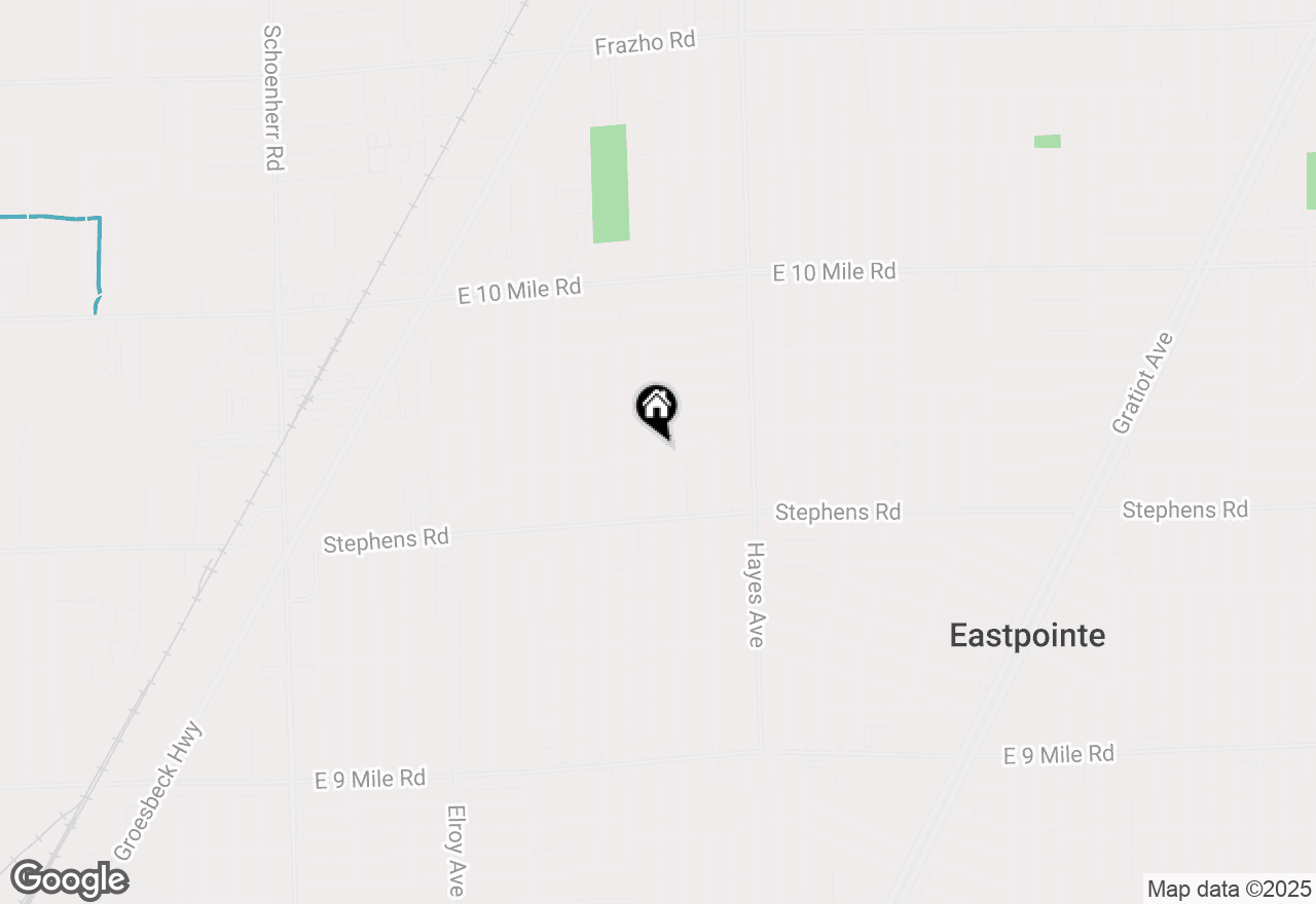 Map of 24380 Berry Avenue, Warren, MI 48089