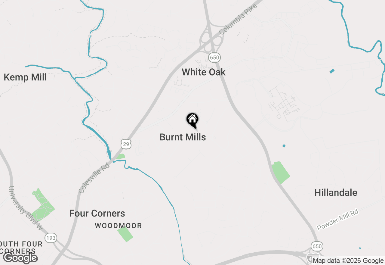 Map of 800 Mcceney Avenue, Silver Spring, MD 20901