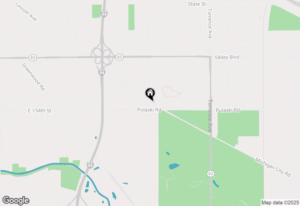 Map of 1863 Michigan City Road #1W, Calumet City, IL 60409