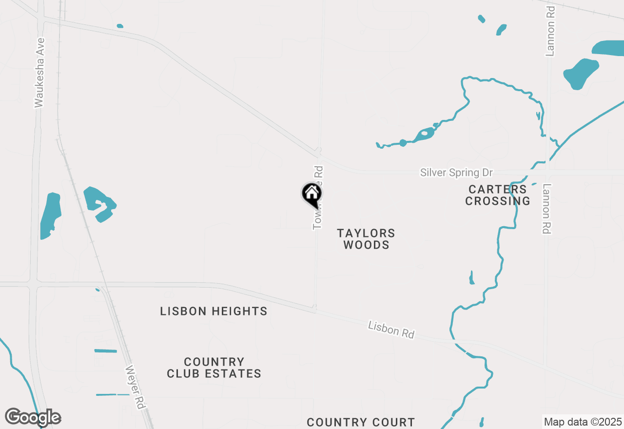 Map of W220N5459 Town Line Rd, Sussex, WI 53089