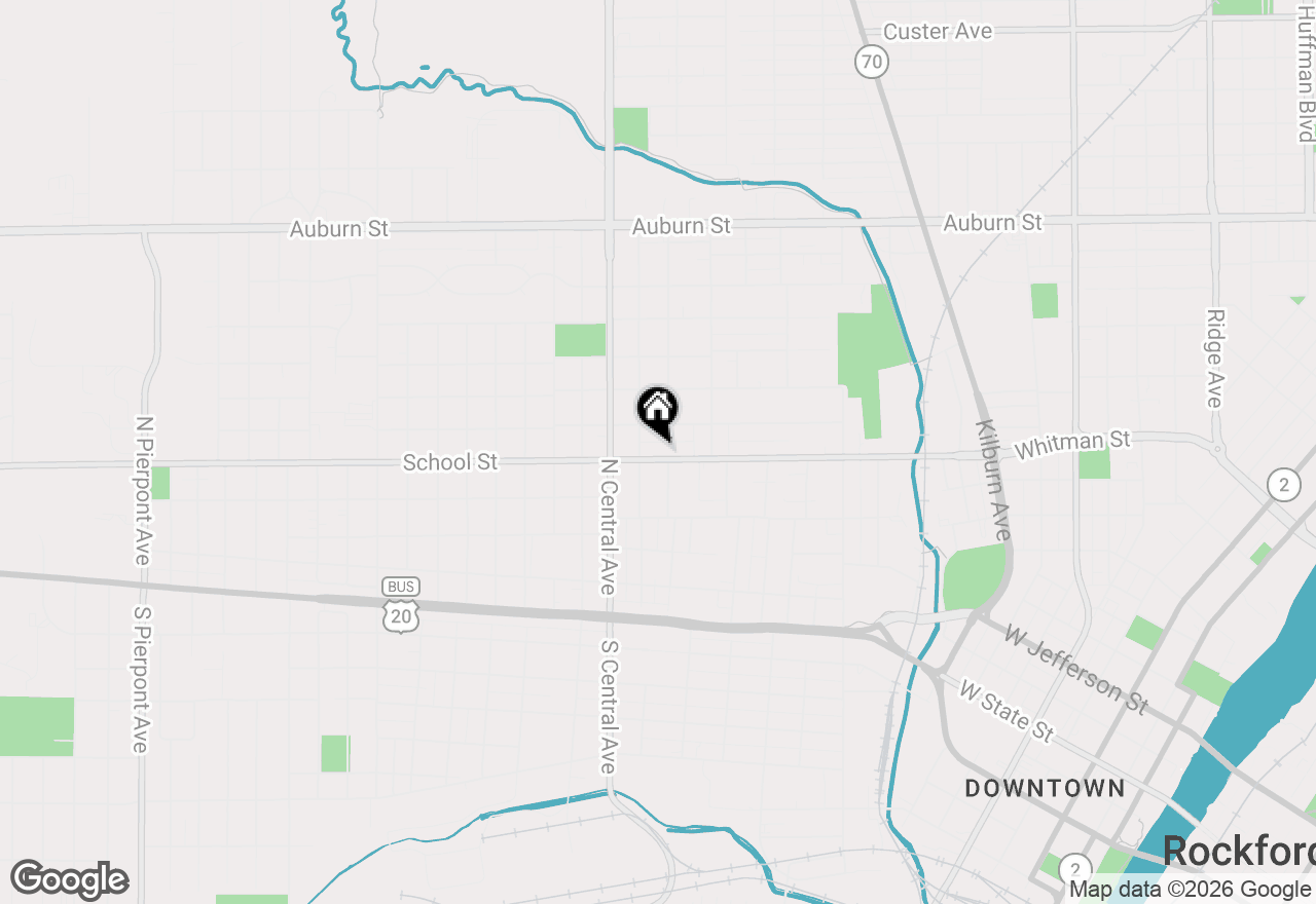 Map of 1509 School Street, Rockford, IL 61101