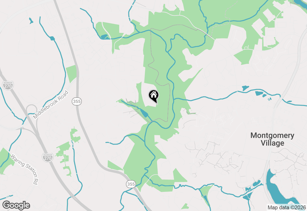 Map of 11001 Grassy Knoll Terrace, Germantown, MD 20876