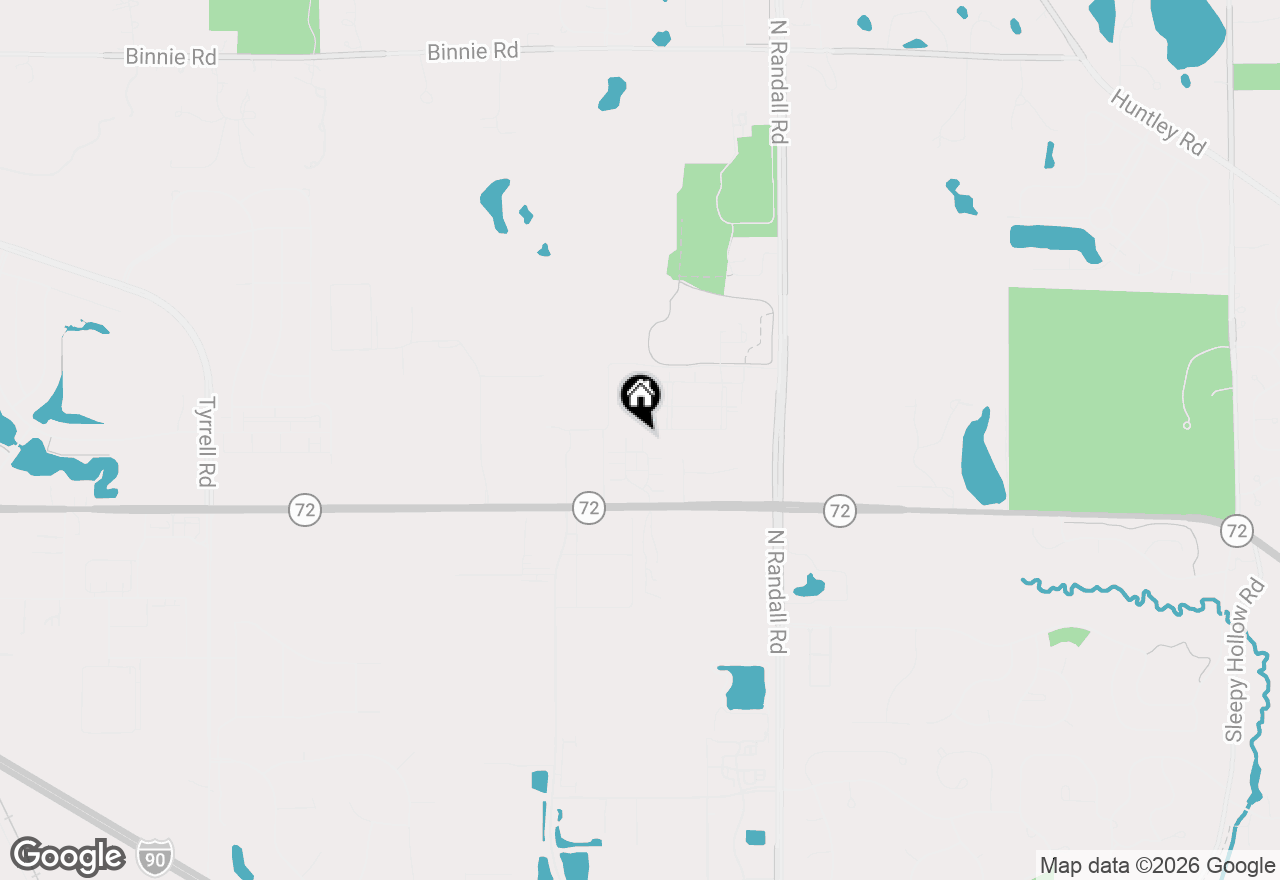 Map of 319 Settlers Place, West Dundee, IL 60118