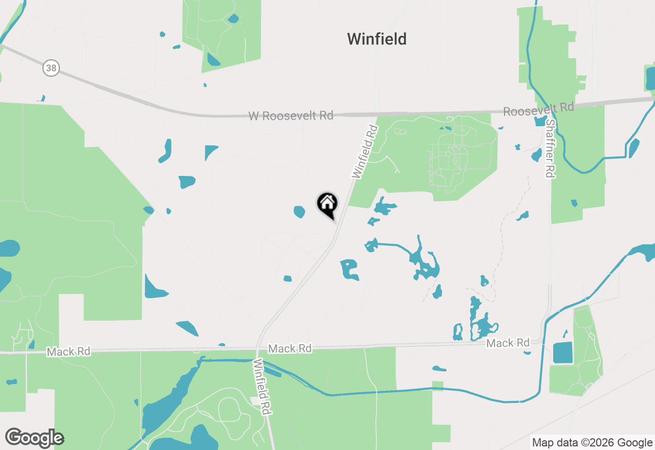 Map of 1S370 Winfield Road, Wheaton, IL 60189