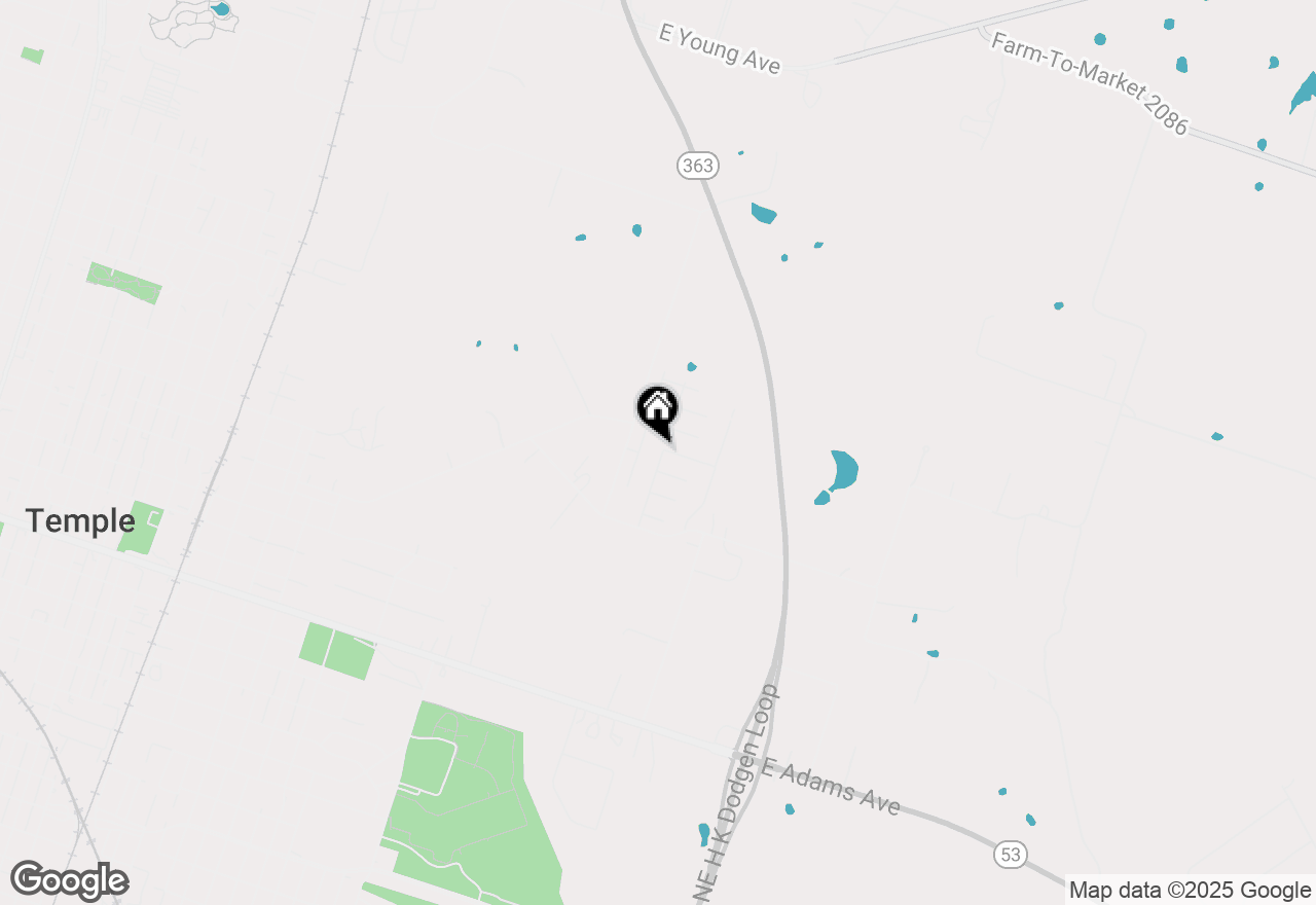 Map of 1318 Cilantro Road, Temple, TX 76501