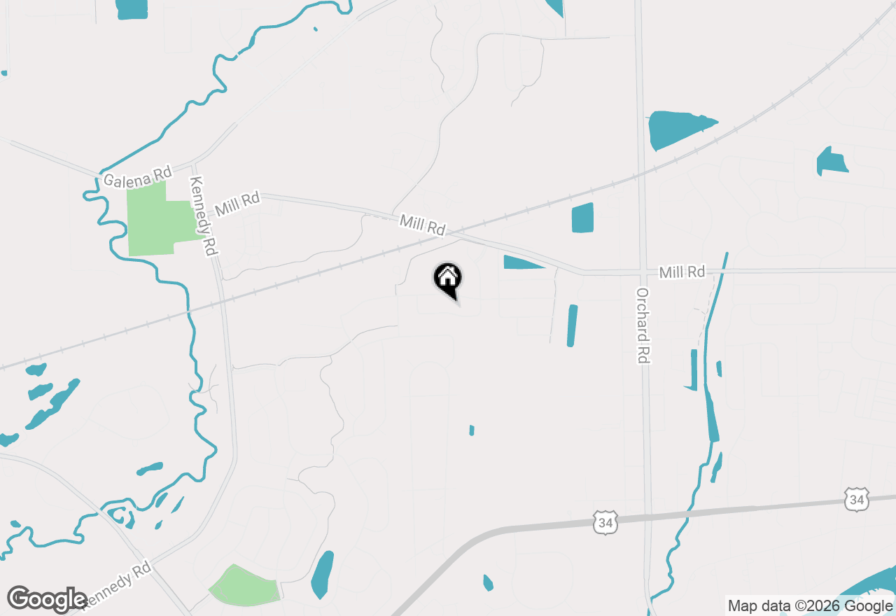 Map of 2643 Seeley Street, Yorkville, IL 60560