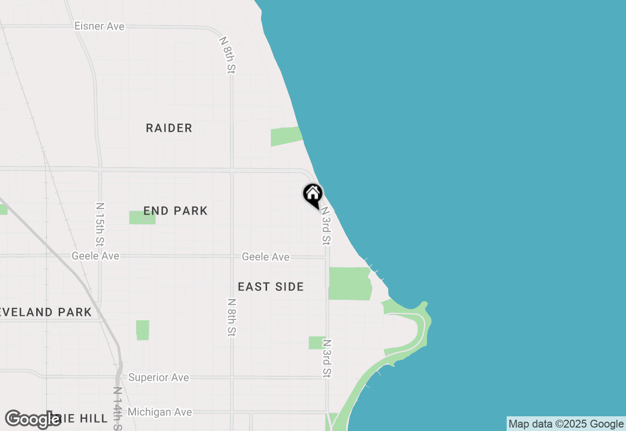Map of 2421 N 4th St, Sheboygan, WI 53083
