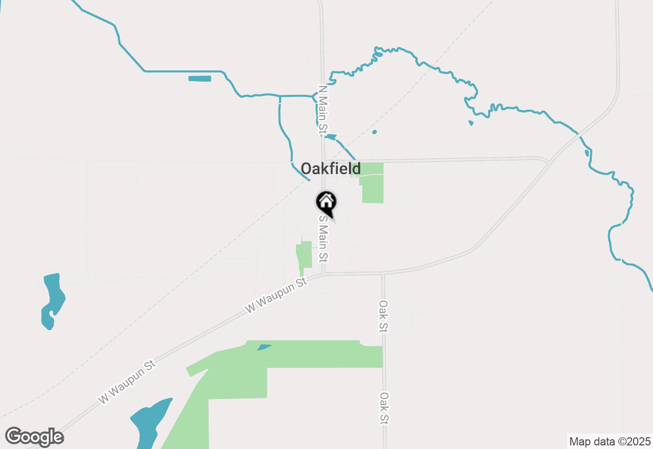 Map of 203 S Main Street, Oakfield, WI 53065