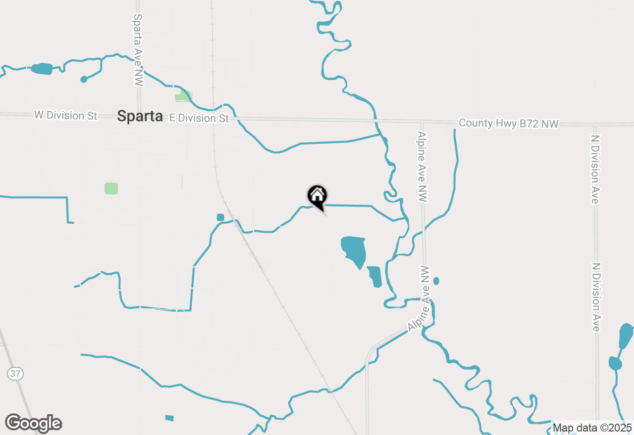 Map of 313 Hill Valley Lane, Sparta, MI 49345