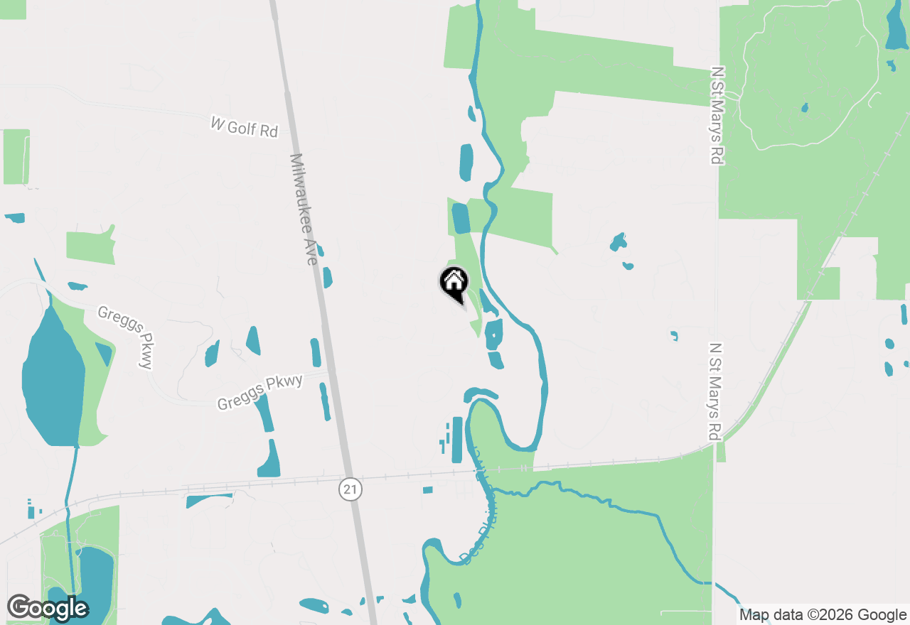 Map of 825 Braeman Court, Libertyville, IL 60048