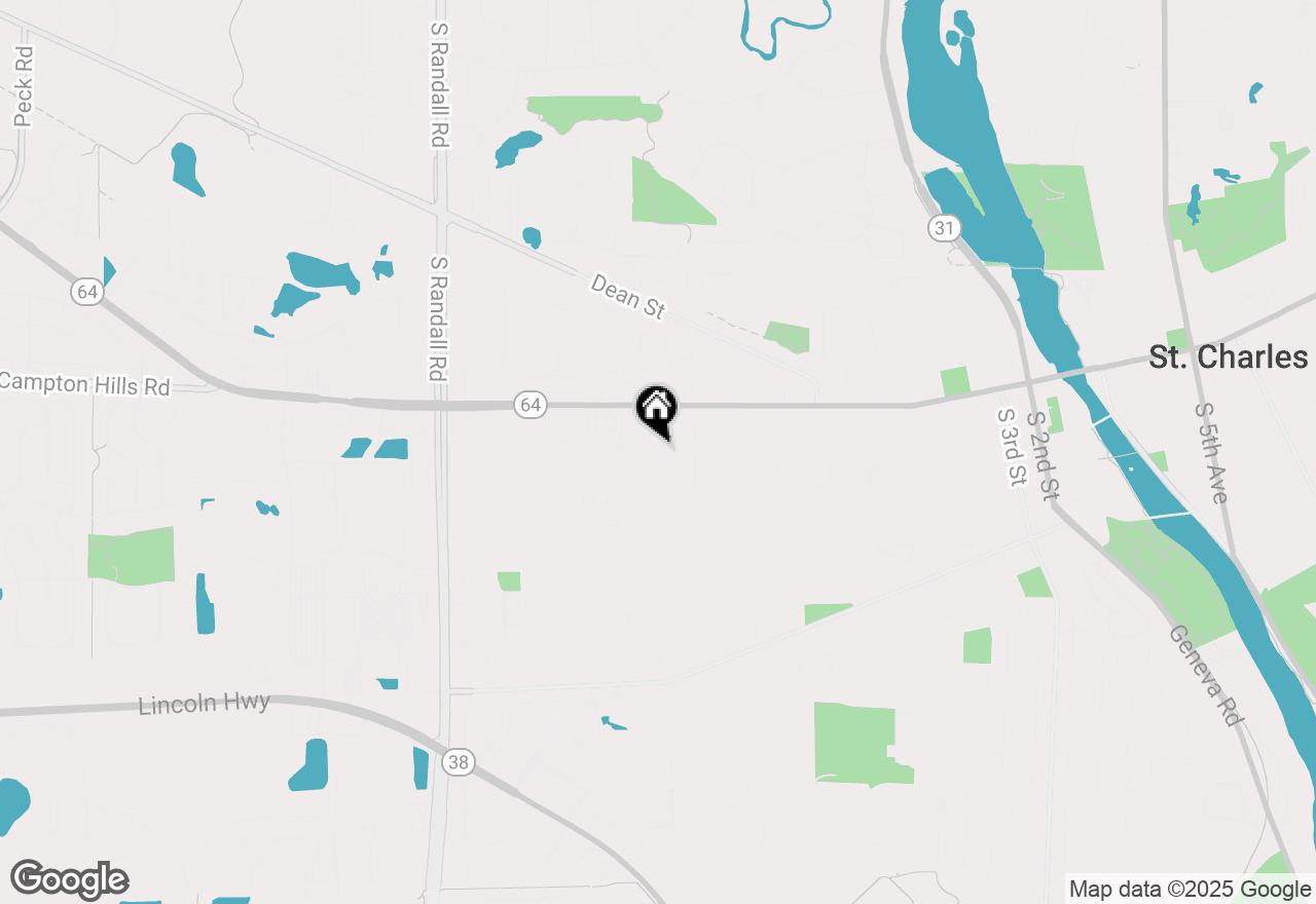 Map of 30 S 14th Street #E, St. Charles, IL 60174