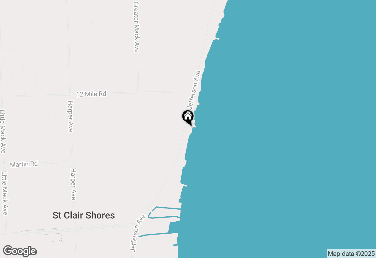Map of 29128 Jefferson Ave, St. Clair Shores, MI 48081