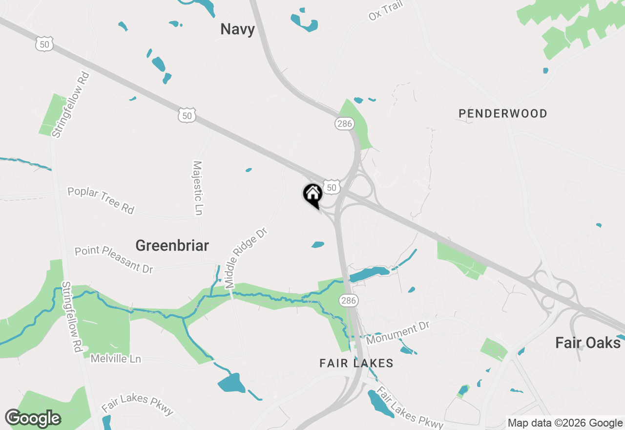 Map of 4029 Dogberry Lane, Fairfax, VA 22033