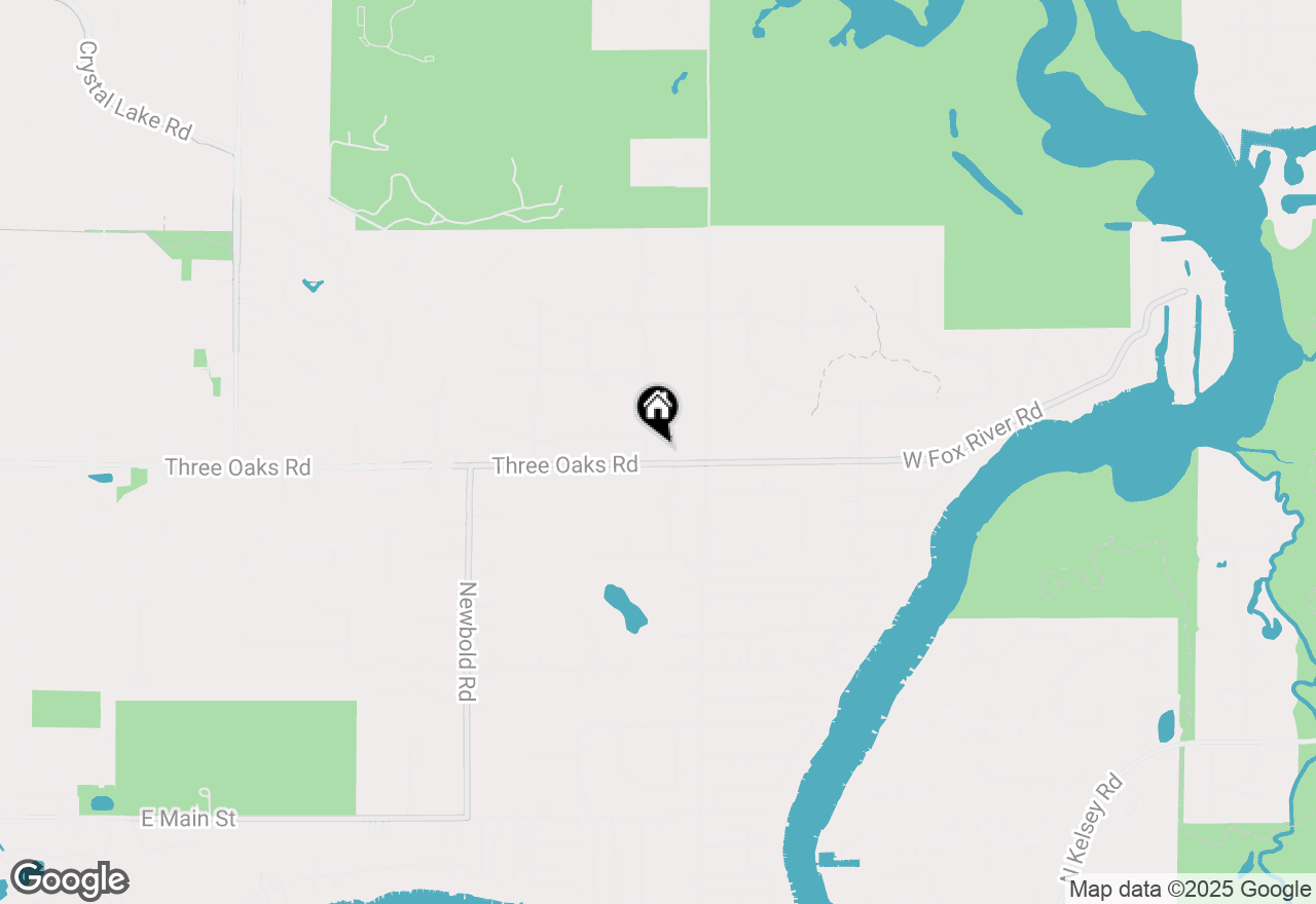 Map of 120 3 Oaks Road, Cary, IL 60013