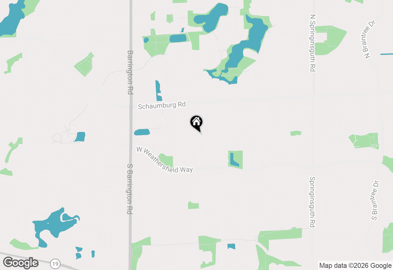Map of 129 Millis Lane, Schaumburg, IL 60193