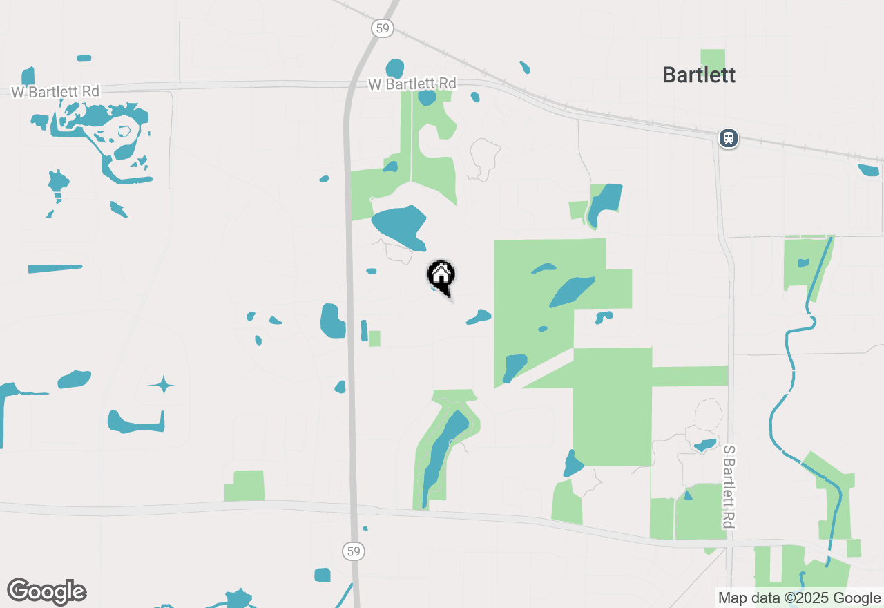 Map of 981 Reading Street, Bartlett, IL 60103