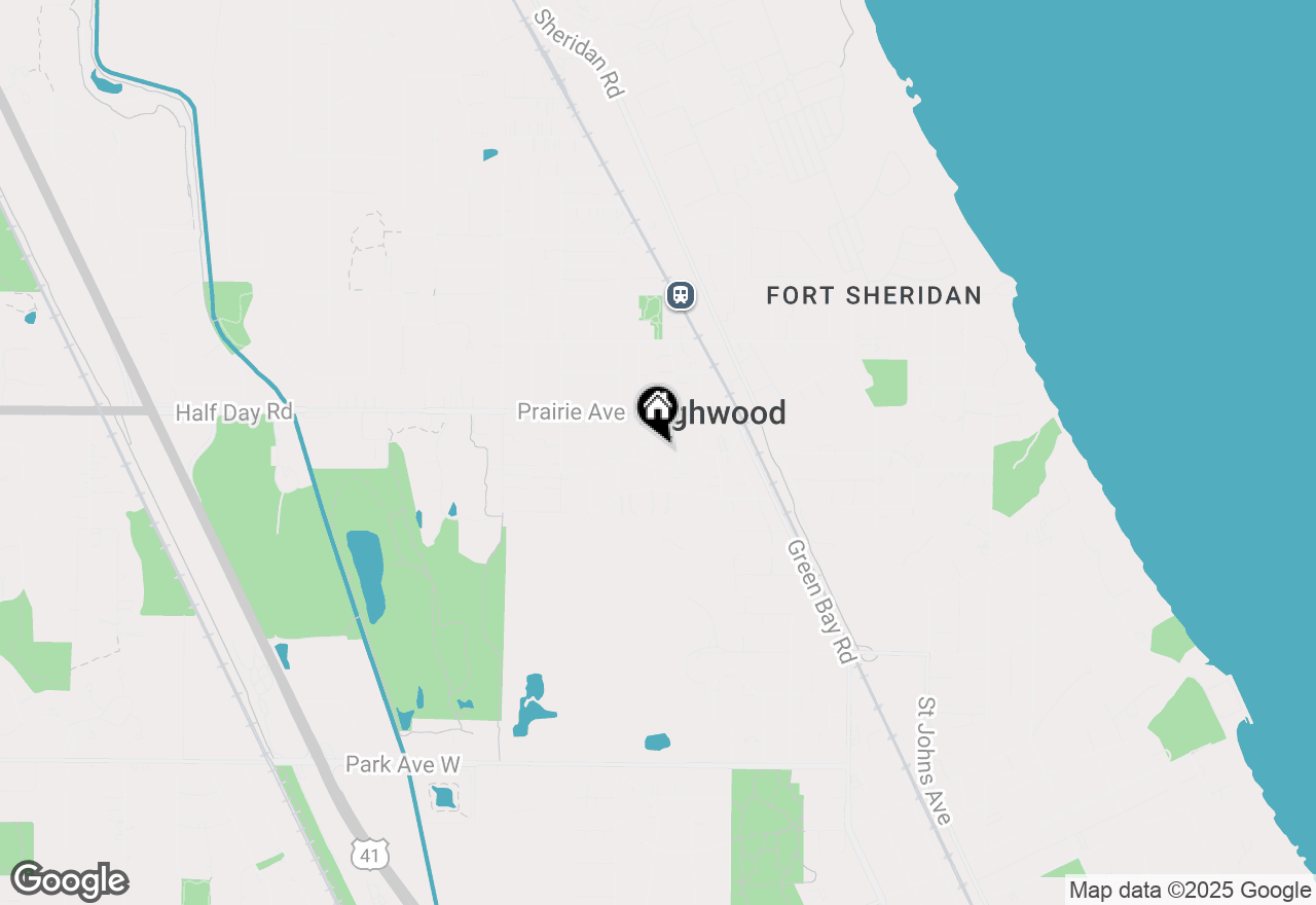 Map of 117 Maple Avenue, Highwood, IL 60040