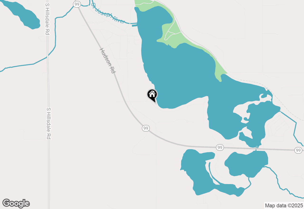 Map of 1995 Ash Te Wette Drive, Hillsdale, MI 49242