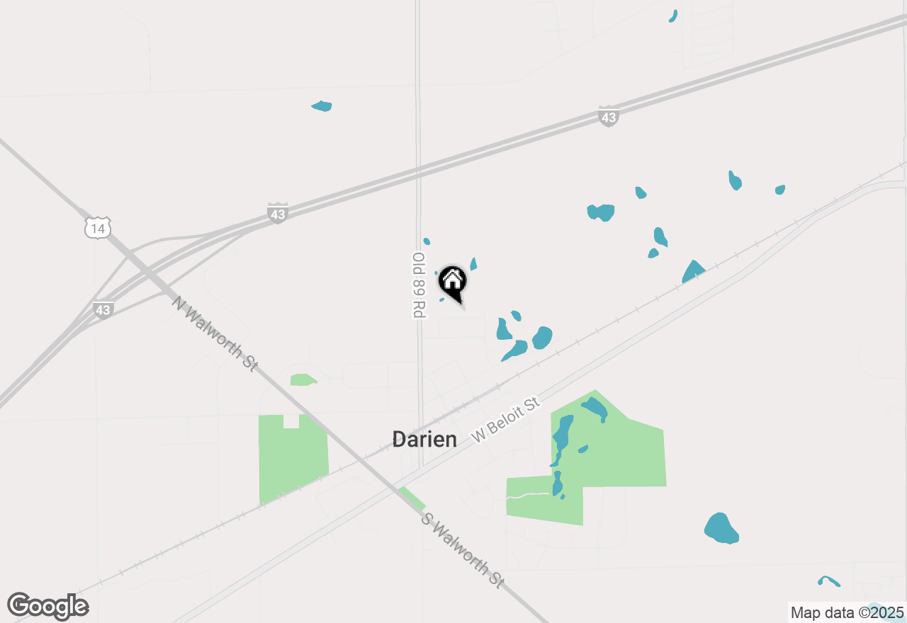 Map of 116 Pine Tree Ln, Darien, WI 53114