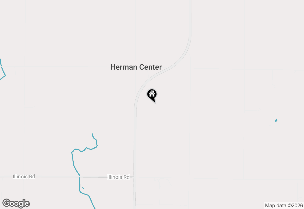 Map of N5968 County Road P, Mayville, WI 53050