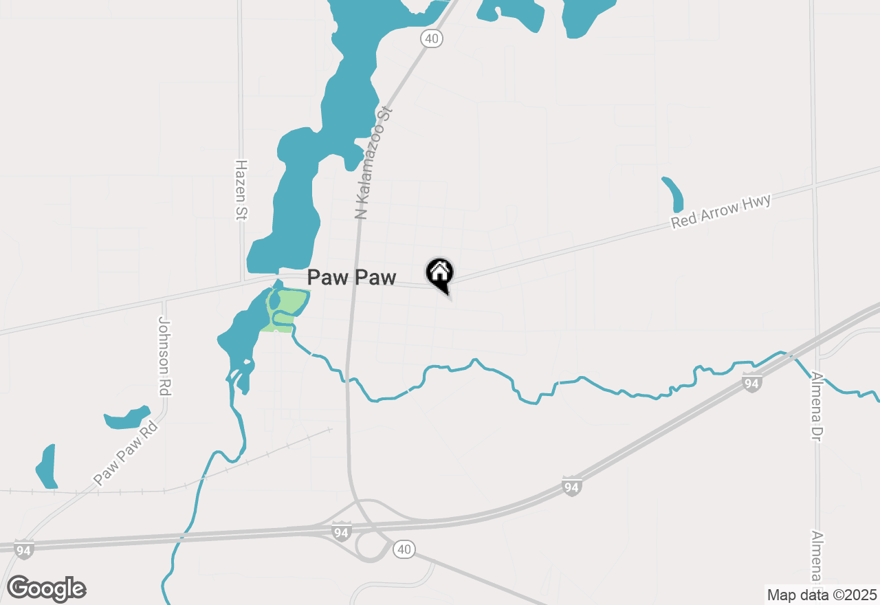 Map of 501 Paw Paw, Paw Paw, MI 49079