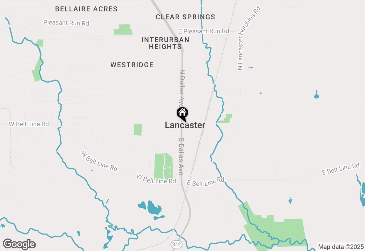 Map of 116 S Historic Town Square Avenue #104, Lancaster, TX 75146