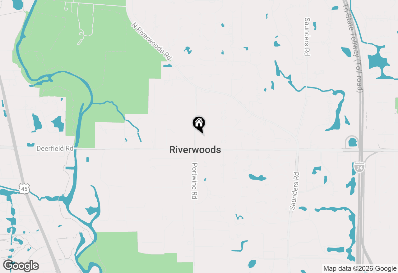 Map of (Address confidential), Riverwoods, Illinois 60015