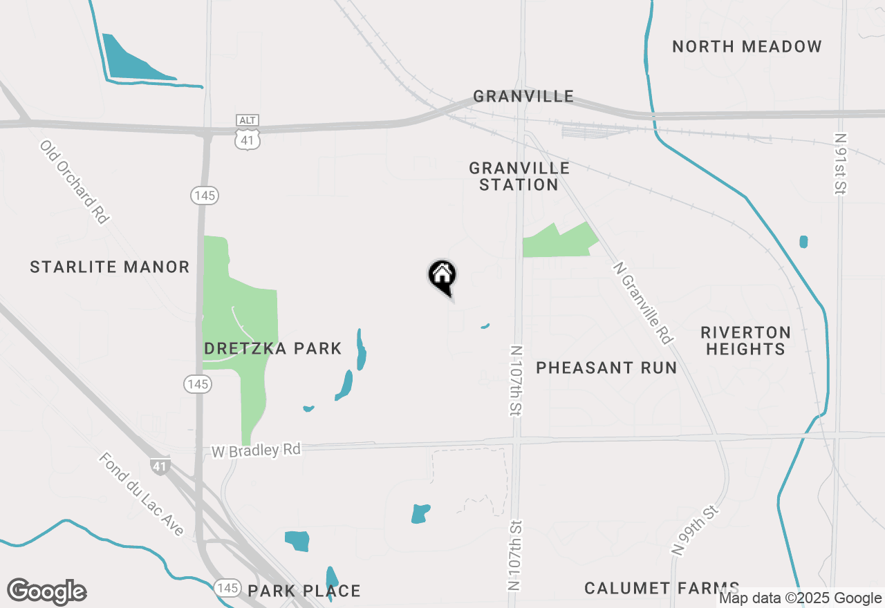Map of 8313 N 111th St, Milwaukee, WI 53224