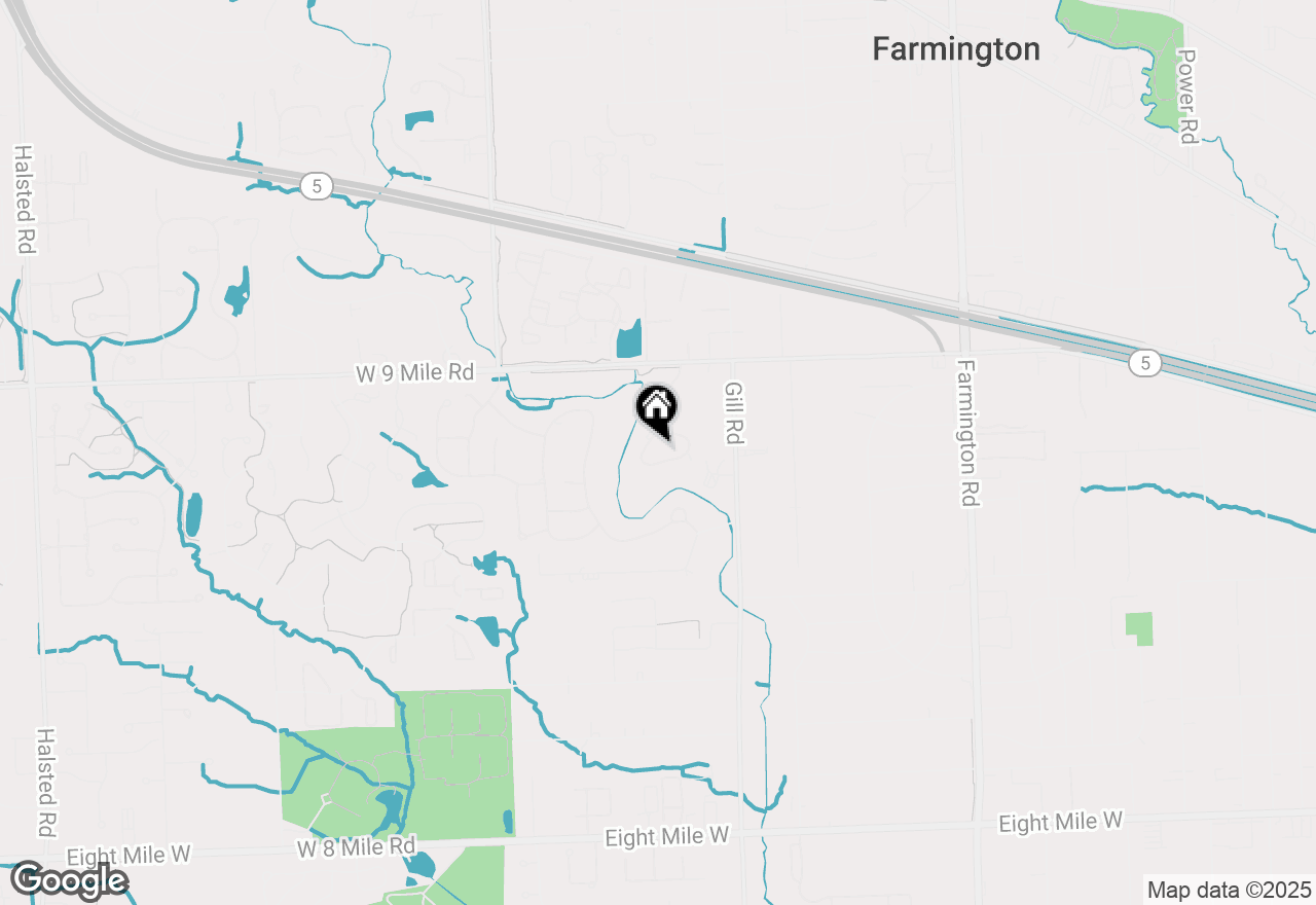 Map of 22221 Indian Creek Drive #7, Farmington Hills, MI 48335