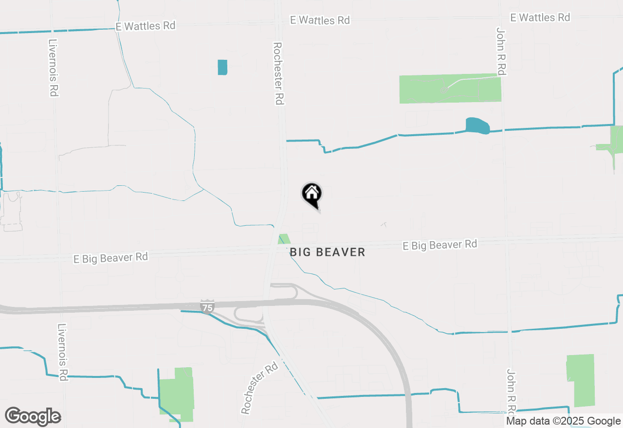 Map of 1120 Hartland Drive, Troy, MI 48083