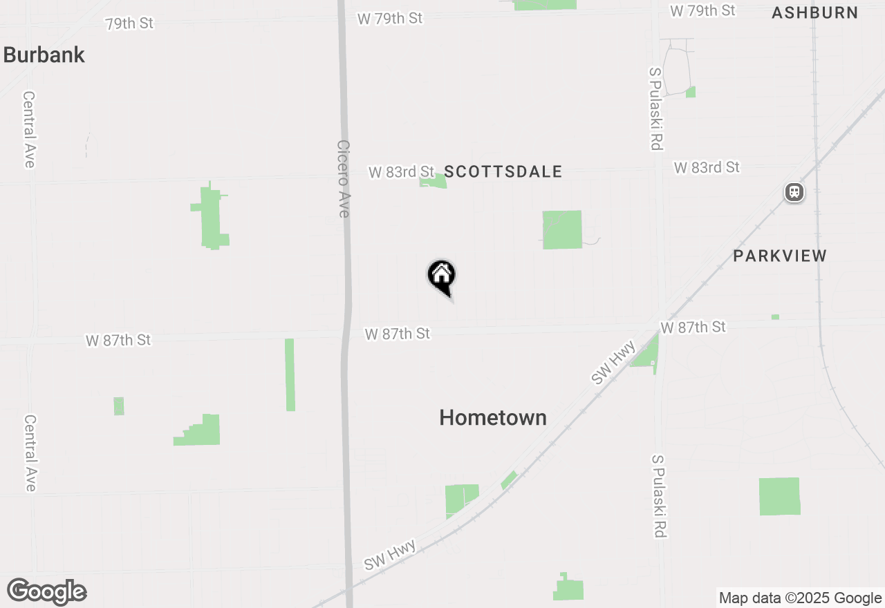 Map of 8618 S Kolmar Avenue, Chicago, IL 60652