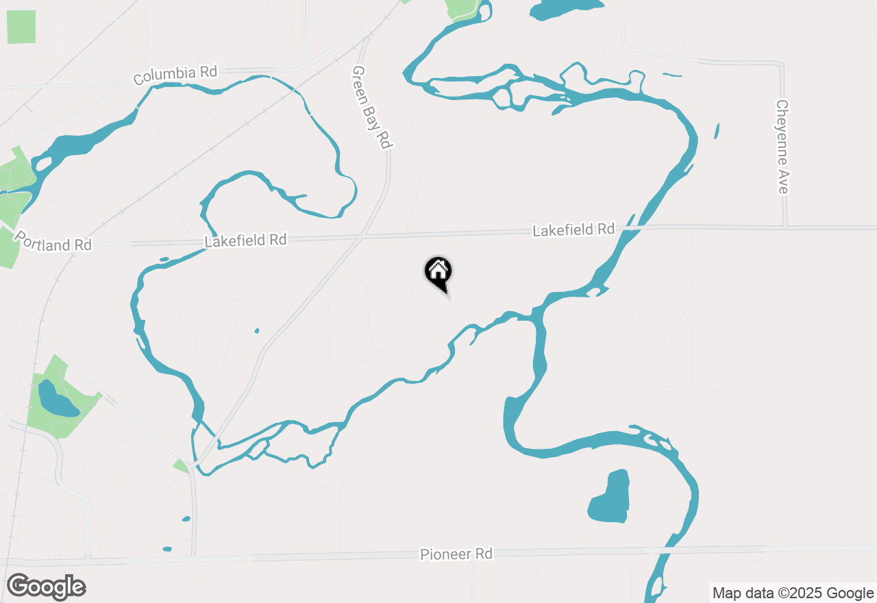 Map of 1800 Fairhaven Dr, Cedarburg, WI 53012