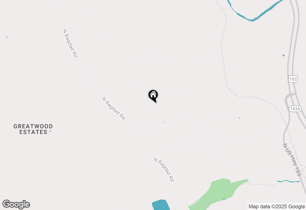 Map of 1324 Low Branch Ln, Leander, TX 78641