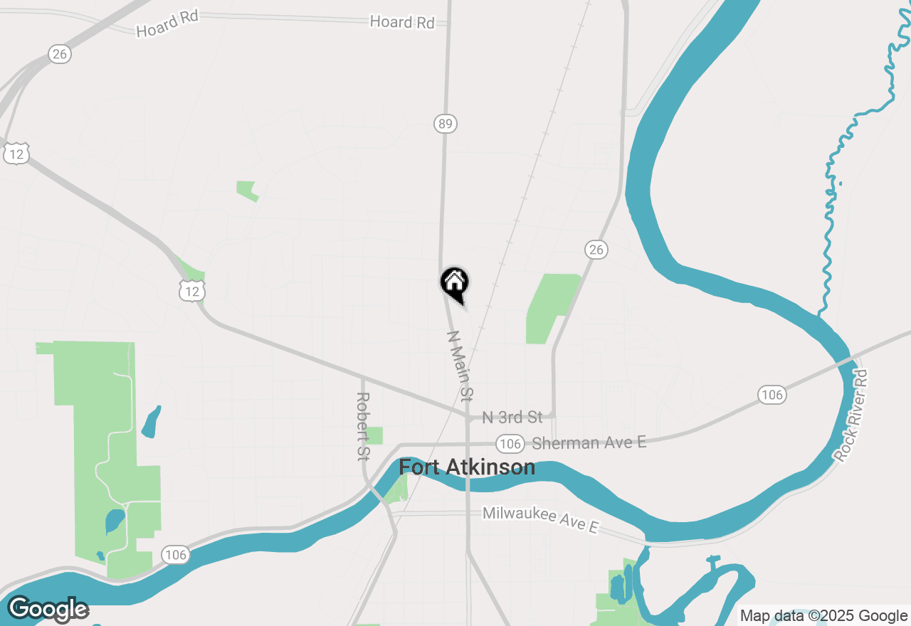 Map of 610 N Main St, Fort Atkinson, WI 53538