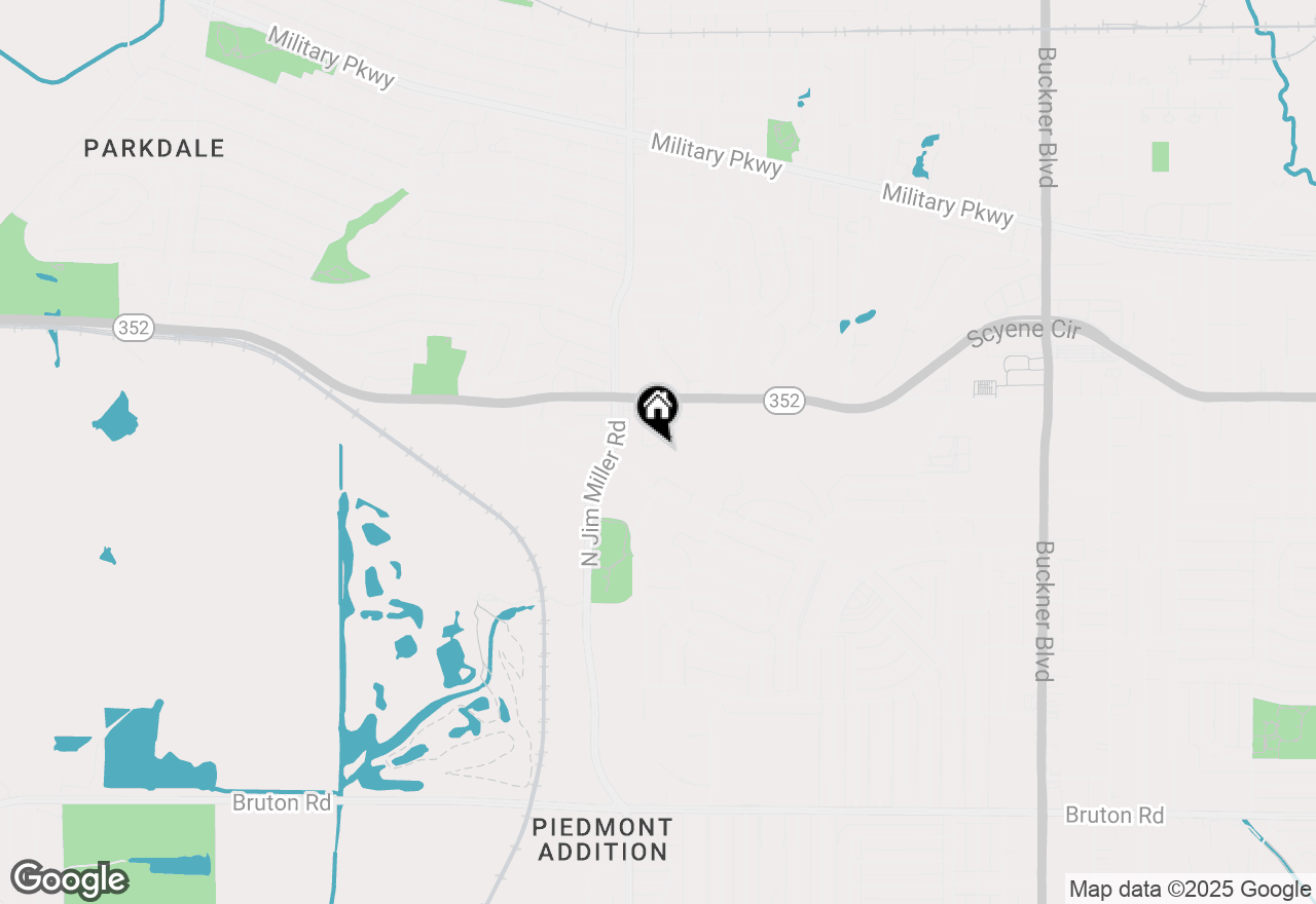 Map of 2918 Victorian Forest Drive, Dallas, TX 75227