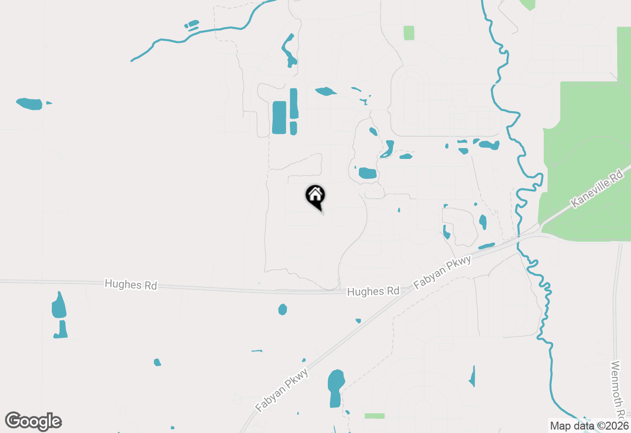 Map of 39W909 N Hathaway Lane, Geneva, IL 60134