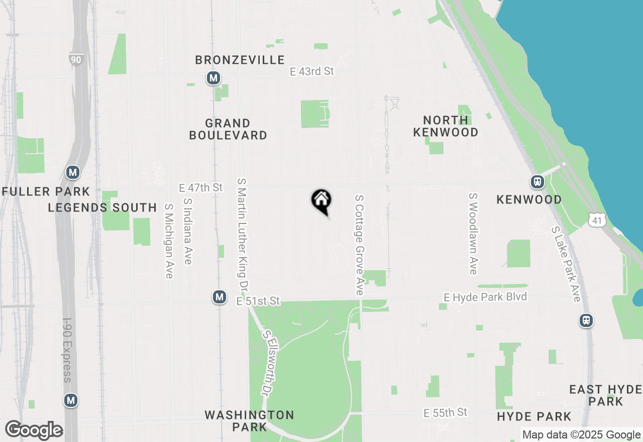 Map of 4815 S Champlain Avenue #2, Chicago, IL 60615